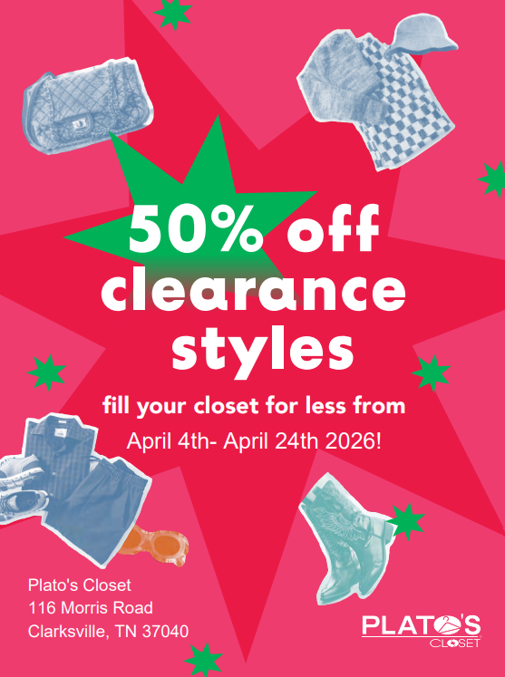 50 percent off clearance